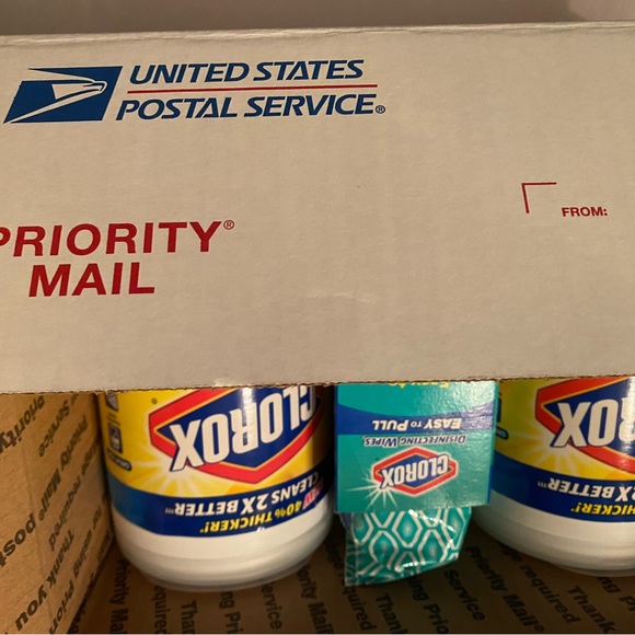 NWT Clorox Disinfecting Wipes, Crisp Lemon & Fresh Scent,Bundle of 3 - Picture 2 of 3